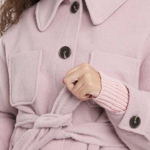 Asos petite lavender coat